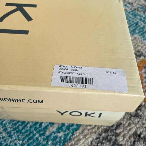 Yoki Blush Over the Knee Knit Boot Us 8.5 - Picture 8 of 10